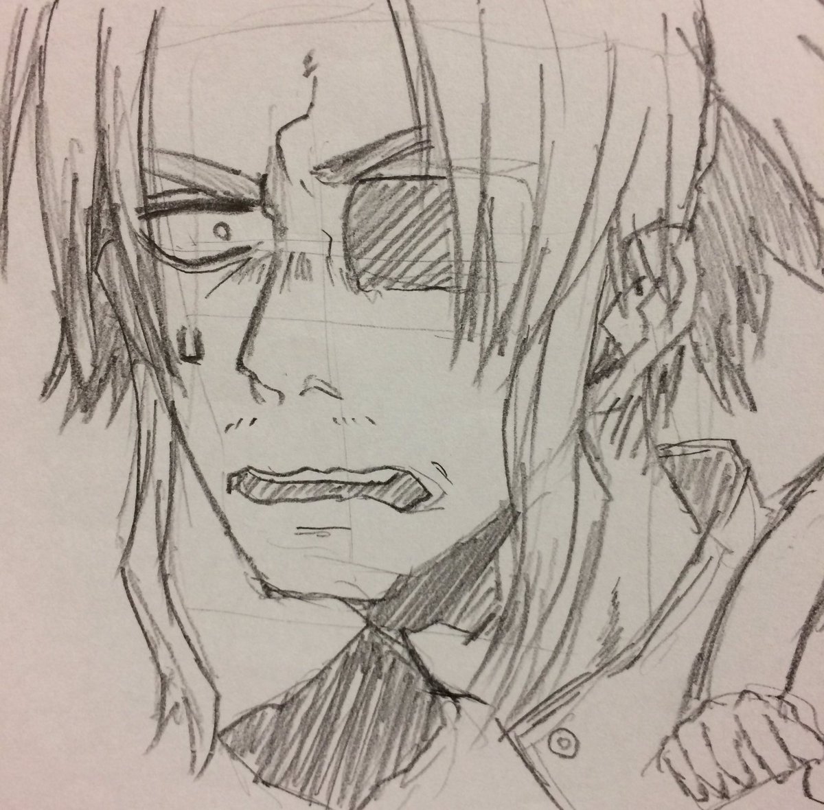 模写で練習ー。 