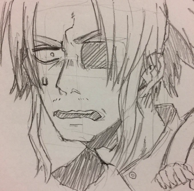 模写で練習ー。 