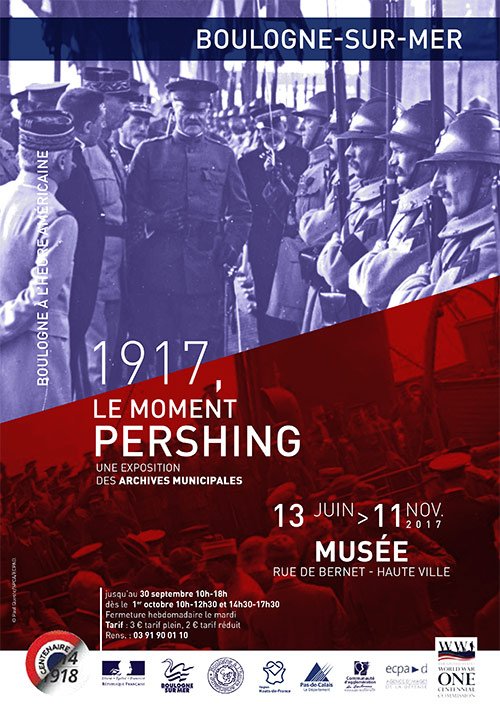 Intra_News's tweet photo. 1917 le moment #Pershing dès le 13 juin au Château-Musée #exposition #conférences @Ville_Boulogne @cdt62 - https://t.co/x7StdZttfe https://t.co/P7URbjjawH