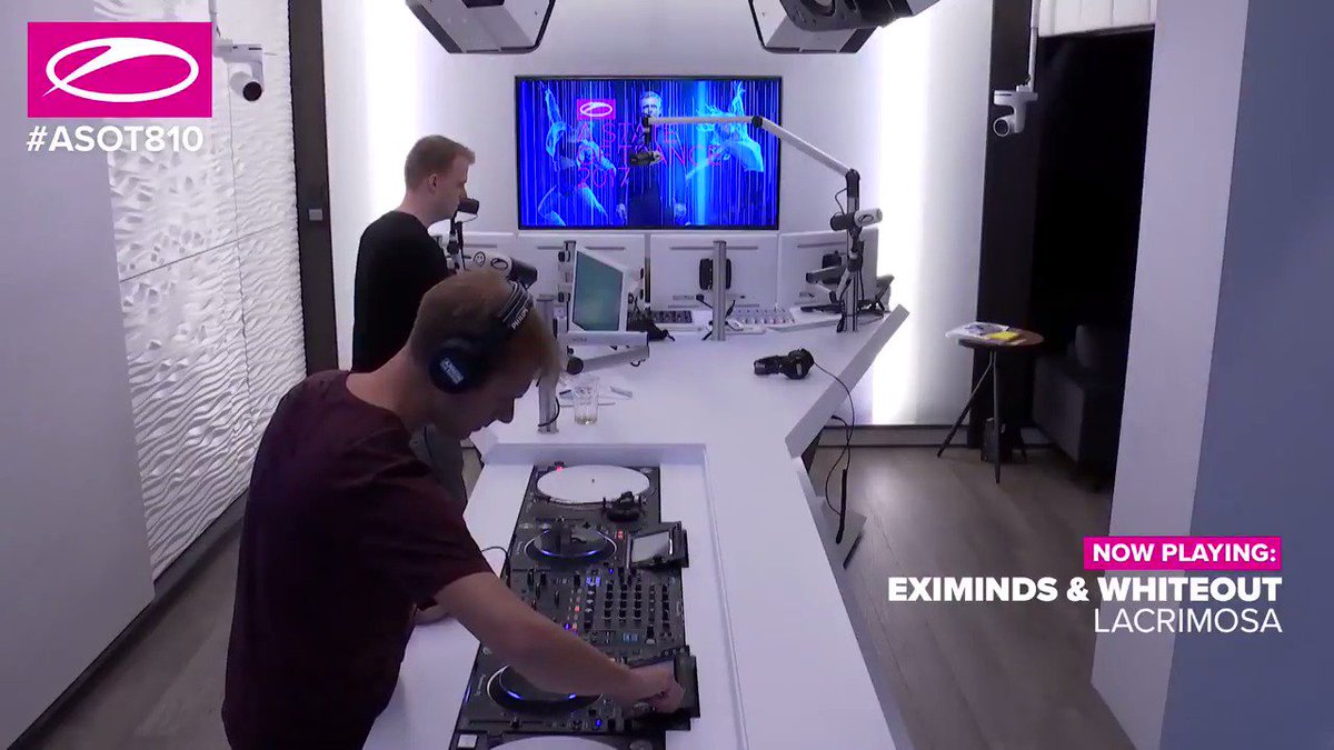 Get ready for @Eximinds & @whiteout_music's powerful new track Lacrimosa! #ASOT810 https://t.co/JyZkbRsNN6