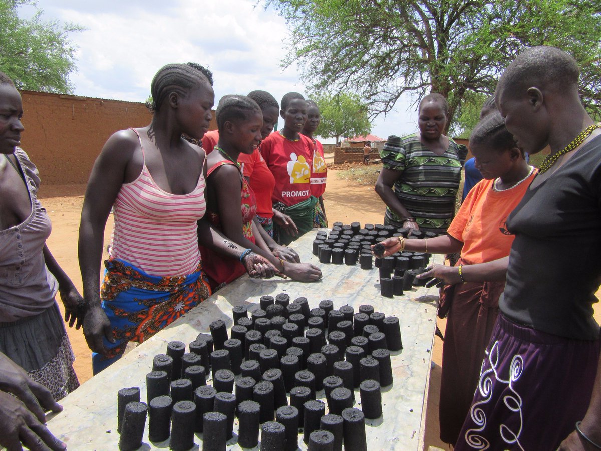 osremmy27's tweet photo. We can save millions of trees and do Briquette production as an alternative to charcoal burning https://t.co/09L5k6HC64