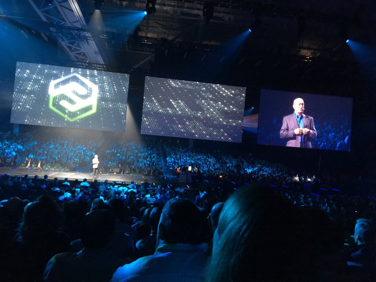 obiwan314's tweet photo. Jim Heppelmann  takes the stage #LiveWorx https://t.co/uUIJWPAJMM