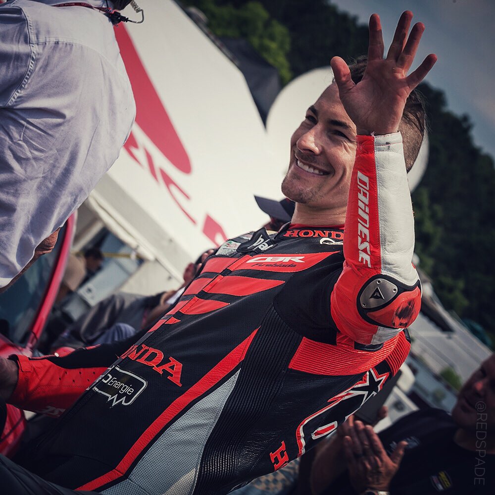 RedSpadeRacing's tweet image. Farewell @NickyHayden #RaceInParadiseNicky 🙏🏻❤️