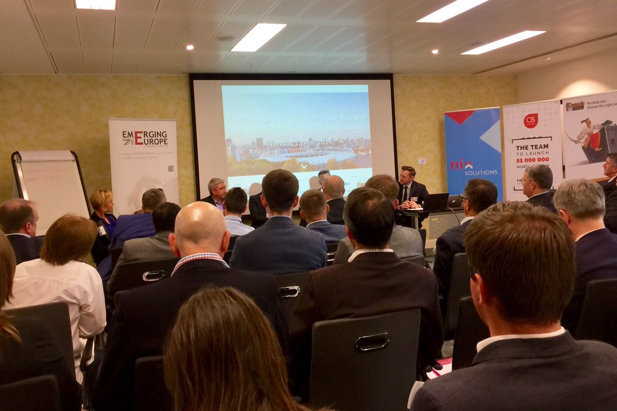 reinvantage's tweet photo. We've got a full house today at the #Outsourcing in #Ukraine seminar! @GSA_UK @techUK @E2Twtr https://t.co/iKLV8vXJHX
