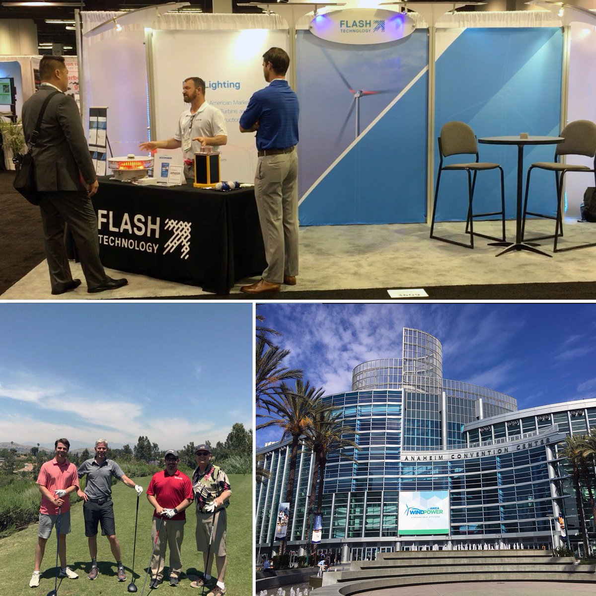 flashtechnology's tweet photo. Loving @AWEA #windpower2017 in beautiful @City_of_Anaheim. Swing by booth 3609 for an FTS 370i or OL800 demo. #flashabout https://t.co/xZzSdczeug
