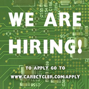 CArecycler's tweet photo. WE ARE HIRING! GO TO https://t.co/8mhZZ0HPhj FOR MORE INFORMATION! #JOBS #HIRING https://t.co/nh2bQNwqOM
