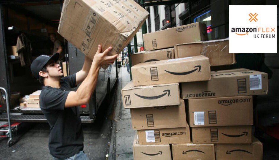 Amazon Flex UK Forum tweet media