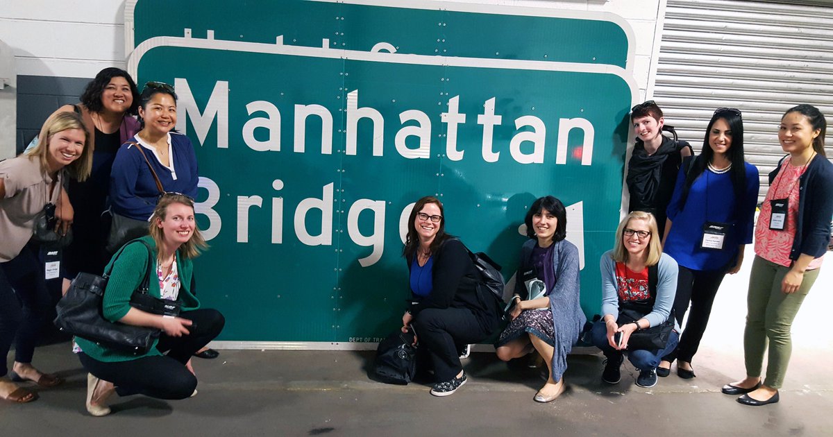 wilsonihrig's tweet photo. Great tours at this year's WTS Annual Conference in Brooklyn. Ani Toncheva from our NY office took the NYC DOT Sign Shop Technical Tour. https://t.co/R8awBxYI3p