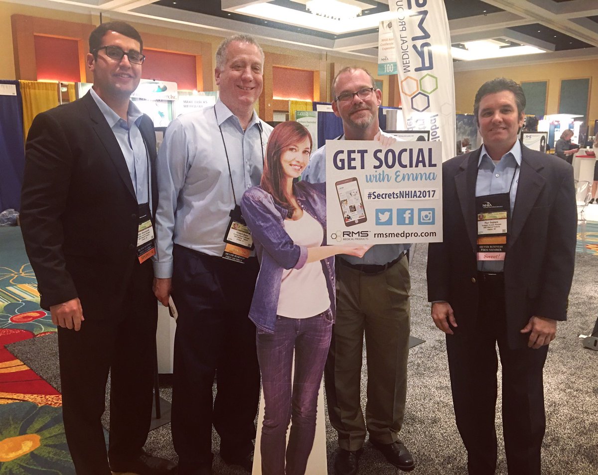 korumedical's tweet photo. Hanging with the RMS team in booth 201... Wish I wore my heels ๐ #NHIA2017 #SecretsNHIA2017 https://t.co/iQu7yupS0H