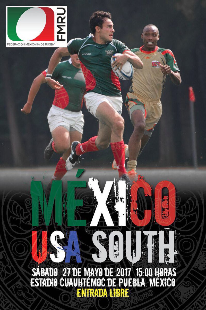 La máxima expresión del rugby llegará a Puebla el próximo sábado ¡tienen que vivirlo!