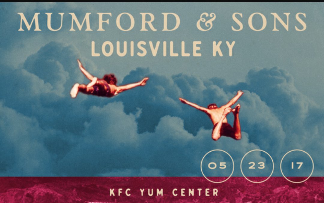 LOUPARC's tweet photo. #PARCaring Come enjoy Mumford &amp; Sons @kfc_yumcenter tonight!  We have great parking options at Arena, 1st &amp; Main, and Riverfront Garages! https://t.co/IuhrOTNn8l