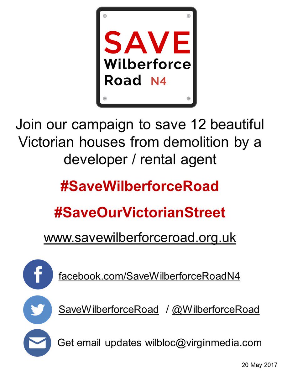WilberforceRoad's tweet photo. Thanks @Salt_theRadish for taking some of our #SaveWilberforceRoad fliers today https://t.co/4X8PrOOcmo