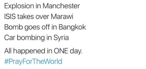 namelesssnad's tweet image. Also not to forget how much of a bad day it has been for humanity, we share love and peace, not violence #WeStandTogether