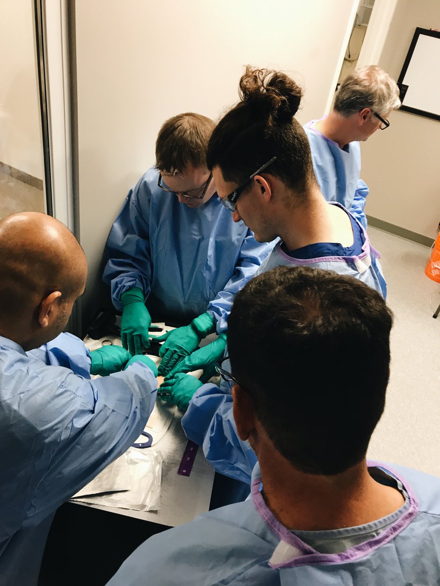 TMG_Canada's tweet photo. The boys are back! BIG Thanks to Joel Lobo MD and Tim Barnhill MD for instructing this weekends #SCR #shoulderlab @TMG_Canada #may24weekend https://t.co/1sMuQuCMyU