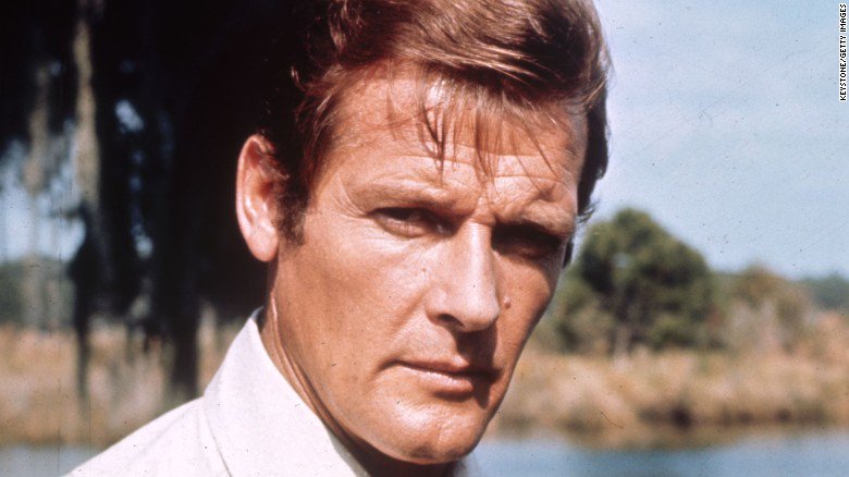 CNN's tweet photo. "James Bond" actor Roger Moore said his work for UNICEF was his "greatest achievement," his children say https://t.co/MDAThlpVh1 https://t.co/sBIEAXAE3J