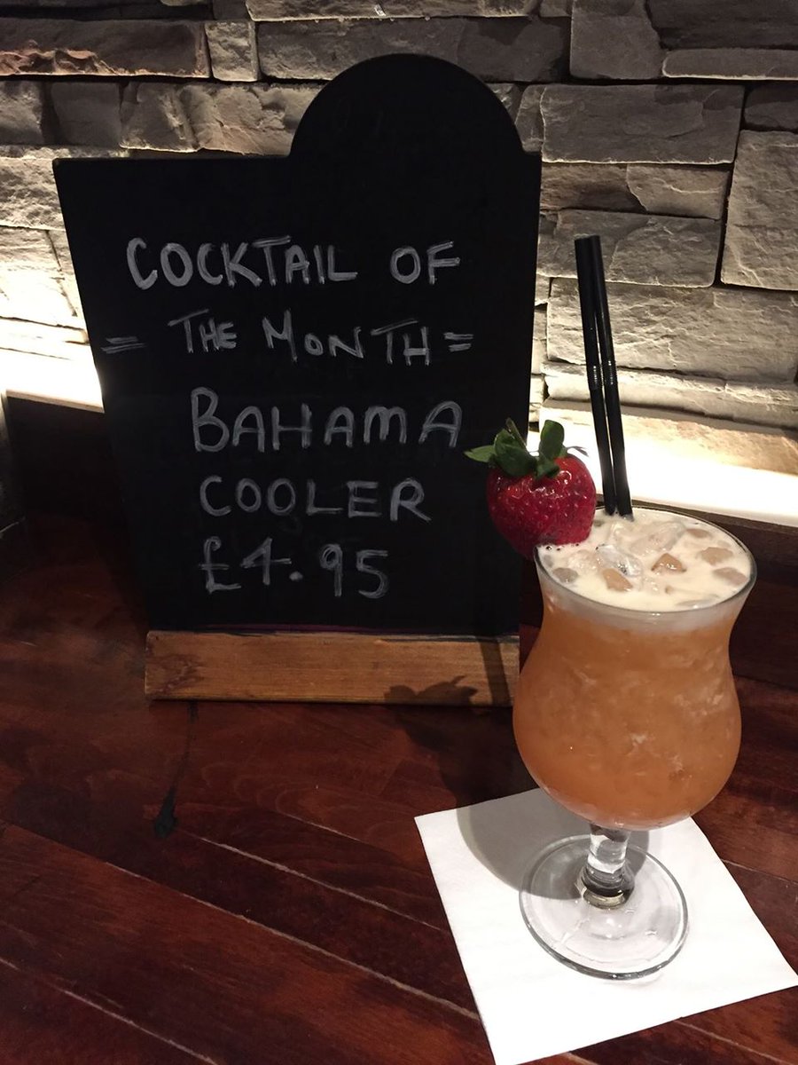 theparkville's tweet photo. Our #cocktail of the month - the BAHAMA COOLER 🍹Only £4.95 all May! #LetsCOCKTAIL #ParkvilleHotel #LisiniPubCo https://t.co/nAvNeHH9HU