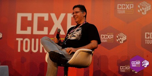 CCXPTour's tweet photo. Wendel Bezerra, dublador de Goku, Bob Esponja e Buddy Valastro estava na #CCXPTourNordeste e fez várias imitações épicas no seu painel! https://t.co/Lmv0IKY7Q0