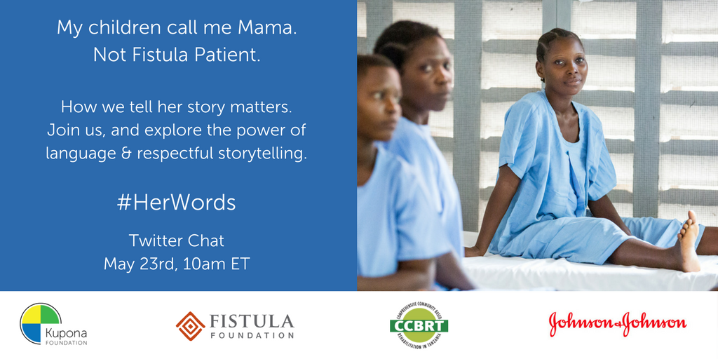 hamlinfistula's tweet photo. How we tell the story of #fistula is important. #HerWords starts soon! https://t.co/QpRQIn9Qjt