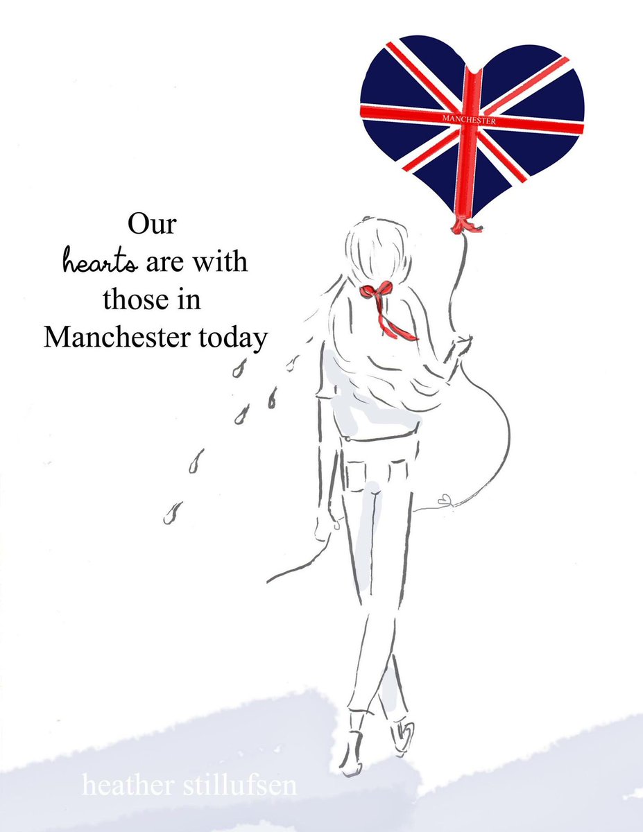 MrsBats19's tweet photo. It is heart breaking to think people can be so heartless. #Manchester #PrayingForManchester #WeStandTogether https://t.co/jBTIVvx5F3
