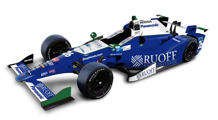 AndrettiIndy's tweet photo. BREAKING: We are excited to announce that @TakumaSatoRacer will pilot the No. 26 @RuoffHomeMtg Honda for the 101st #Indy500! #IndyCar https://t.co/zID3xZMhyr