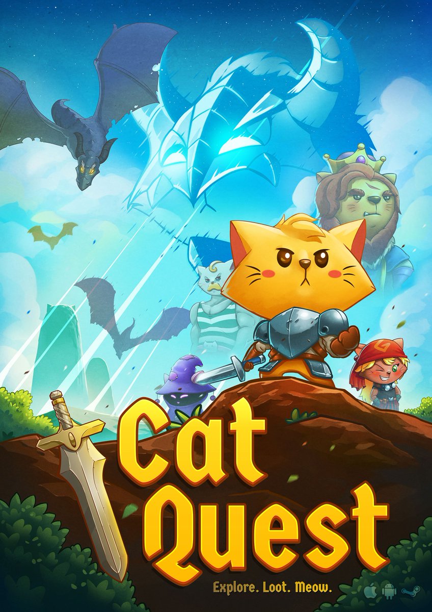 Image result for poster Cat Quest
