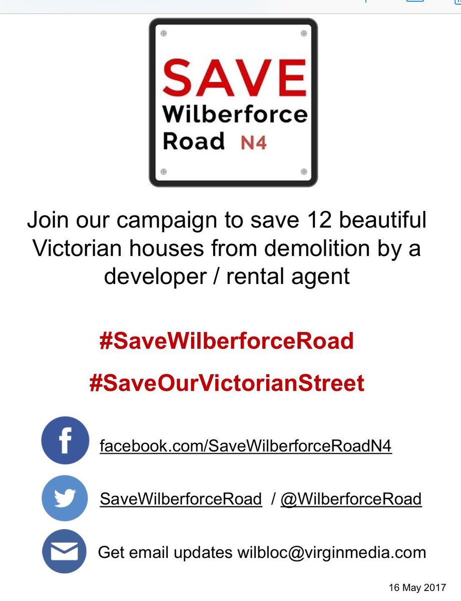 AnitaaAnderson's tweet photo. @angelabradyRIBA Please follow #SaveWilberforceRoad
https://t.co/H0f5ySzBvv https://t.co/g1gpvjNQSD
