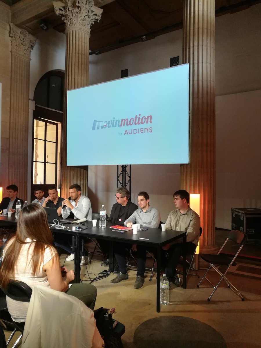 <a href="/jdespax/">Jean Despax</a> présente Movinmotion au micro du forum #EntreprendreCulture pour l' <a href="/AENA_France/">AENA France</a> <a href="/beauxartsparis/">Beaux-Arts de Paris</a>