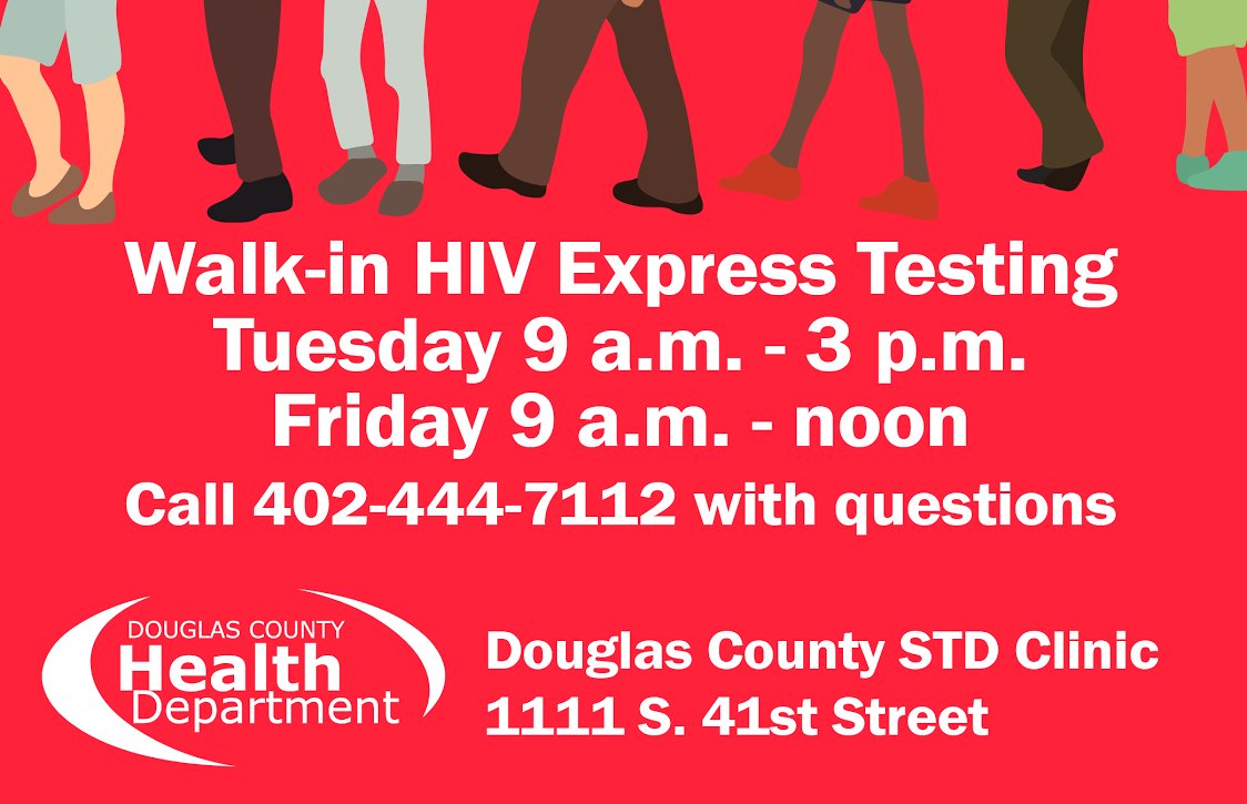 HealthDouglasCo's tweet photo. HIV has not disappeared – we have express testing today - know your status. #DCOHealth #CDCSTD #PublicHealth #HIV https://t.co/goSa6lvKUI