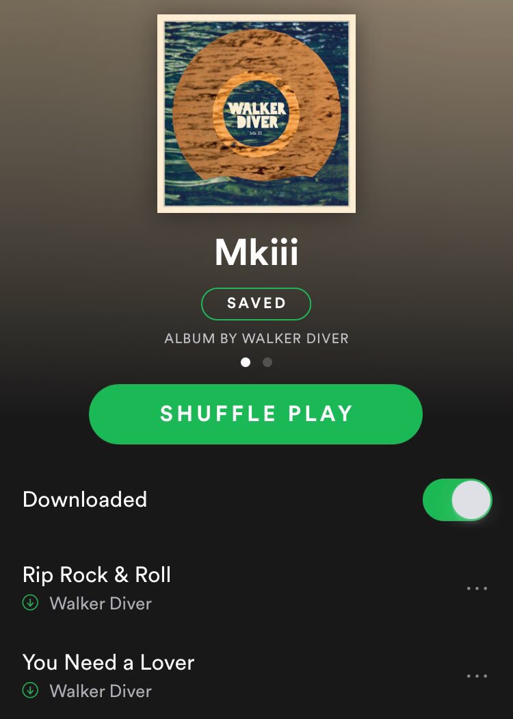We're streaming! Listen to Mk III on Spotify. Enjoy! open.spotify.com/album/50N7F8LJ… #WalkerDiver #MkIII #powerpop