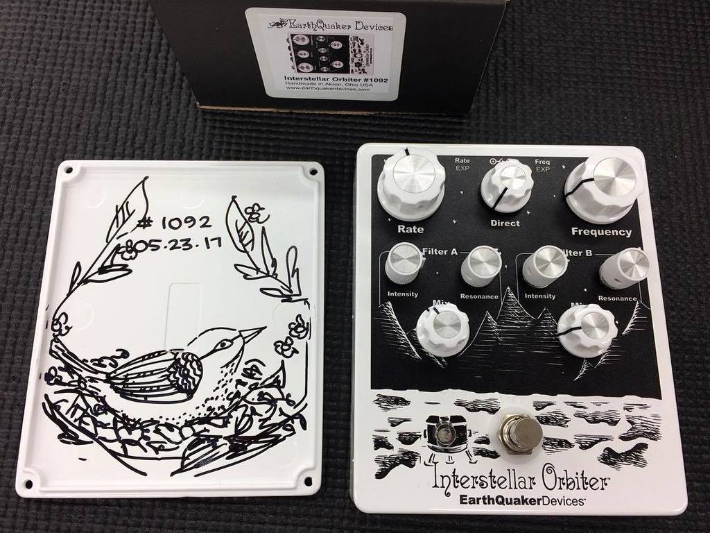 EarthQuakerDev's tweet photo. 🕊🌱 #pedaldoodle #interstellarorbiter #earthquakerdevices https://t.co/nOYvSDAWOW