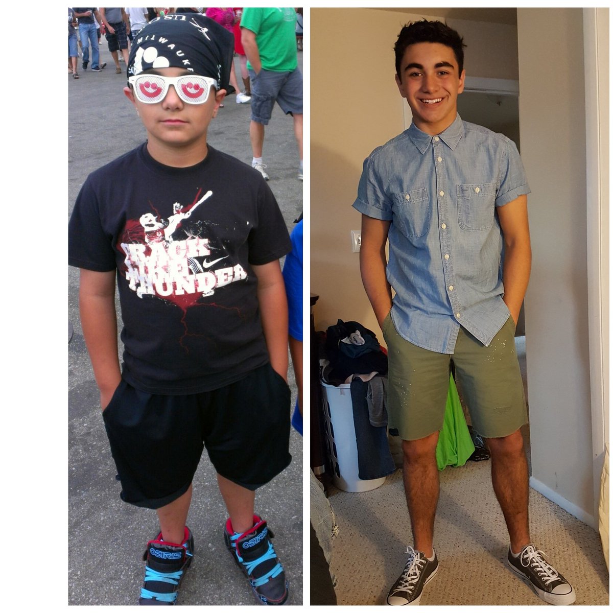 DavidHerro's tweet photo. #TransormationTuesday with @KalHerro https://t.co/9SDp2J8PZp