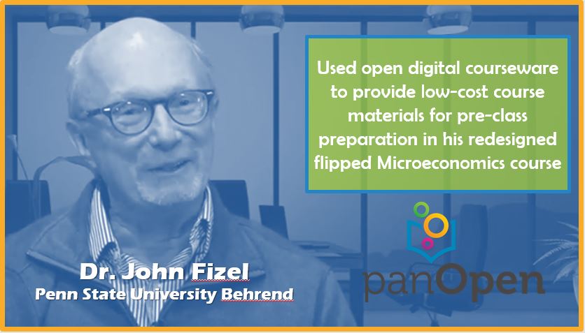 panopen's tweet photo. Dr. Fizel & students share their experiences using #panOpen's interactive platform| #OER | https://t.co/5rHaXv3lYJ | #PennState #Behrend https://t.co/whxS5CsdLm