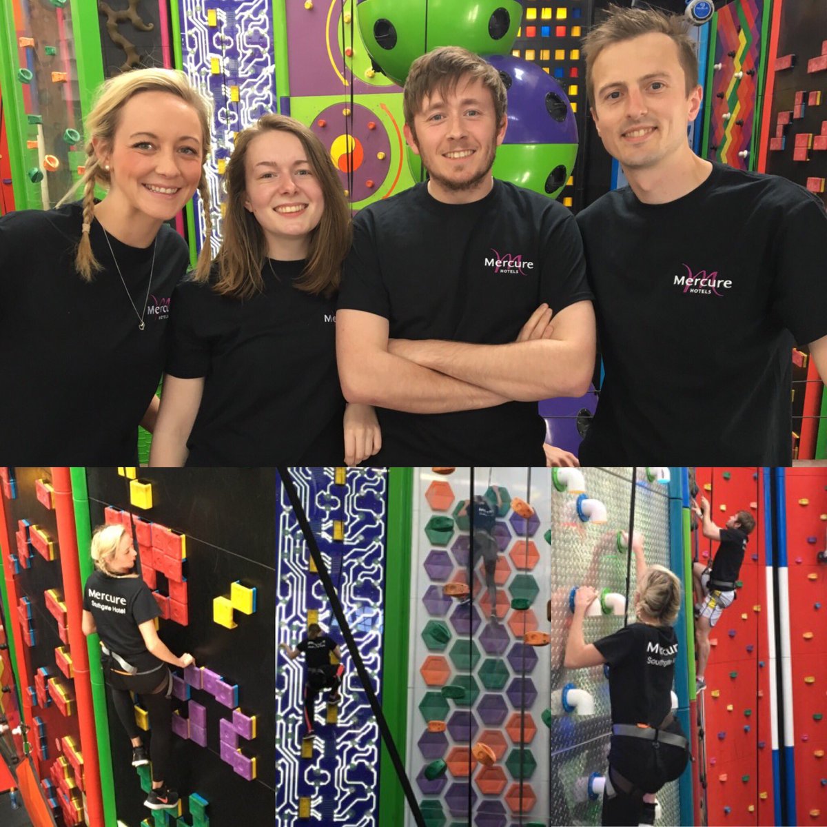 Thanks <a href="/bigwavebizgames/">BigwaveBusinessGames</a> for another great event and well done to our Southgate Team who reached the top last night at <a href="/ClipnClimbEx/">Clip n Climb Exeter</a> 💪🏻