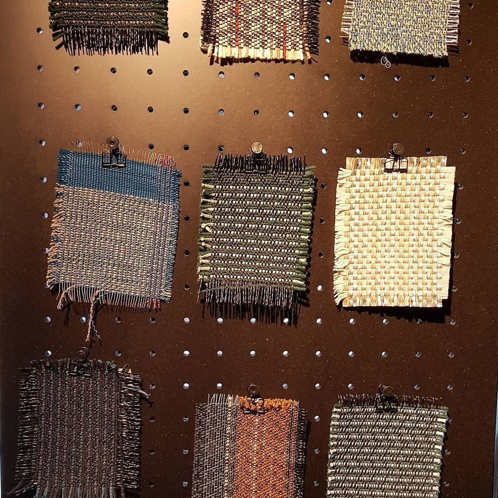 iconeye's tweet photo. .@bolonflooring branches out, weaving fabric into its vinyl flooring material #cdw2017 #design #london https://t.co/4kLvJVDlTT https://t.co/ymDHDMYimV