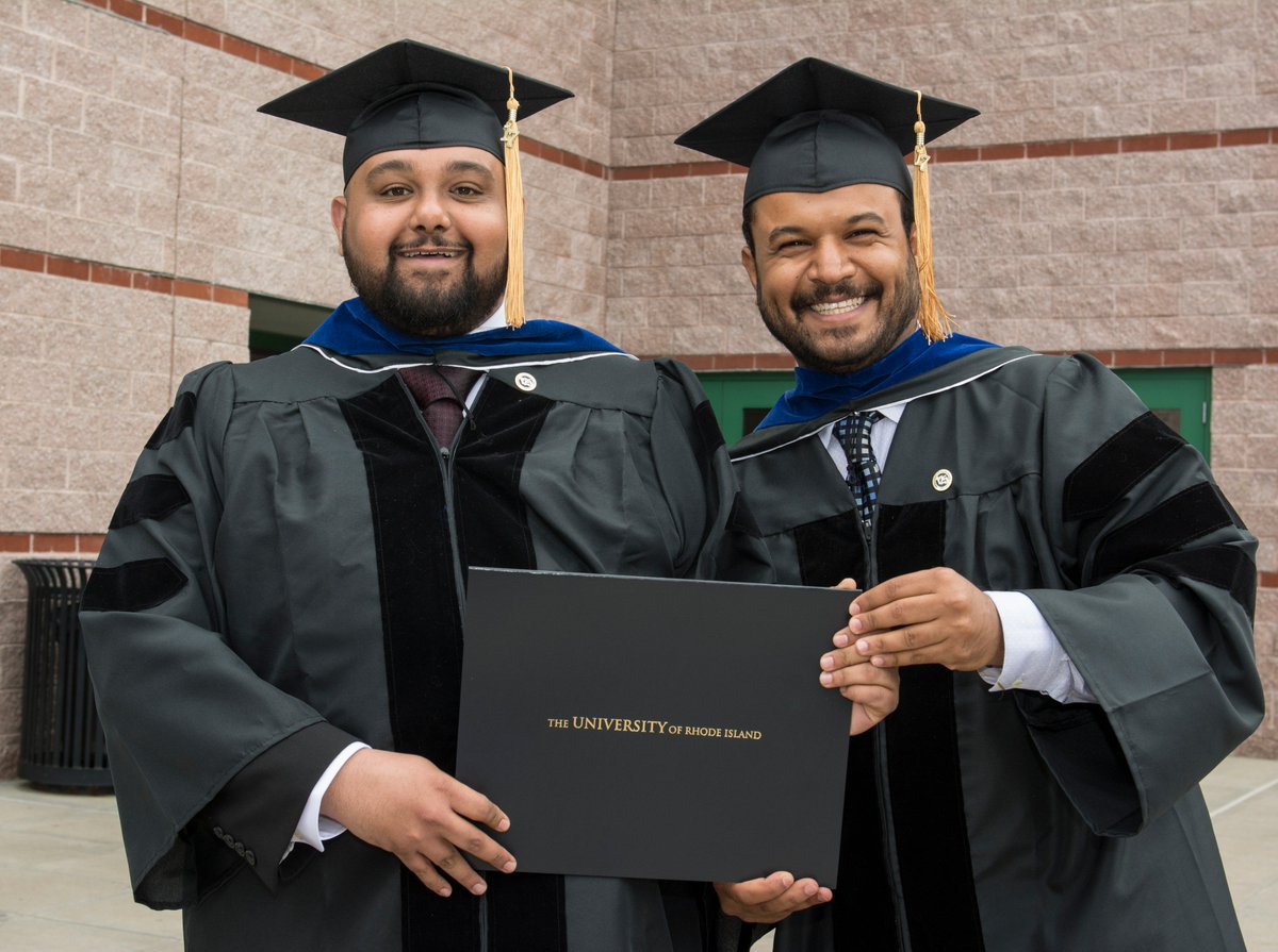 universityofri's tweet photo. PHOTOS: Congrats to the URI graduate students who received their masters & doctoral degrees this weekend! https://t.co/4iSsDY6bWQ #URI2017 https://t.co/zKY2RbeEfv