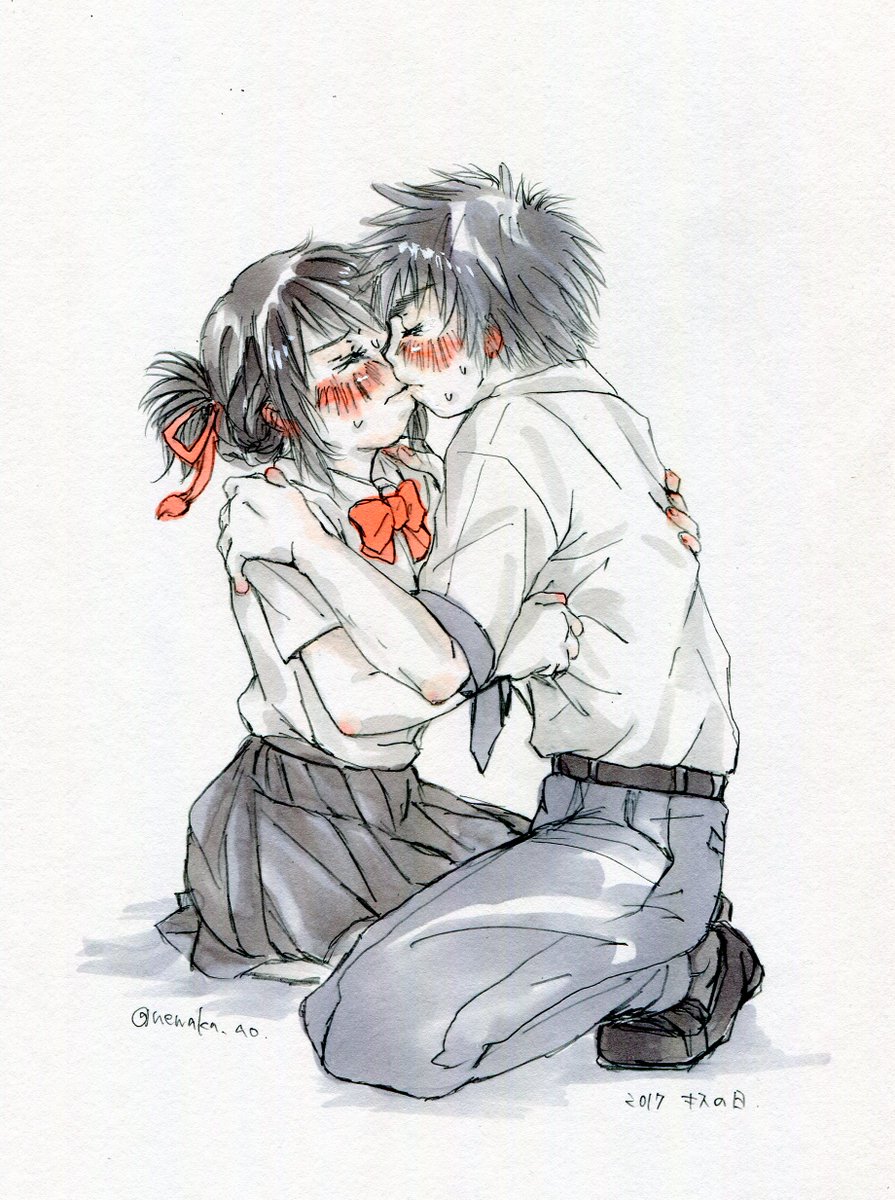 上若あお 2017年 瀧みつ キスの日 夢逢瀬で2回目のちゅー 勢いでファーストキスして仕切り直してみたら案外緊張して唇ふれるのもやっと みたいな 腰に手を置いたり 首に腕を回したりできるようになる前の初々しい高校生瀧みつ描いてみたかっ 上若あお 2017年 瀧みつ キスの日 夢逢瀬で2回目のちゅー 勢いでファーストキスして仕切り直してみたら案外緊張して唇ふれるのもやっと みたいな 腰に手を置いたり 首に腕を回したりできるようになる前の初々しい高校生瀧みつ描いてみたかっ
