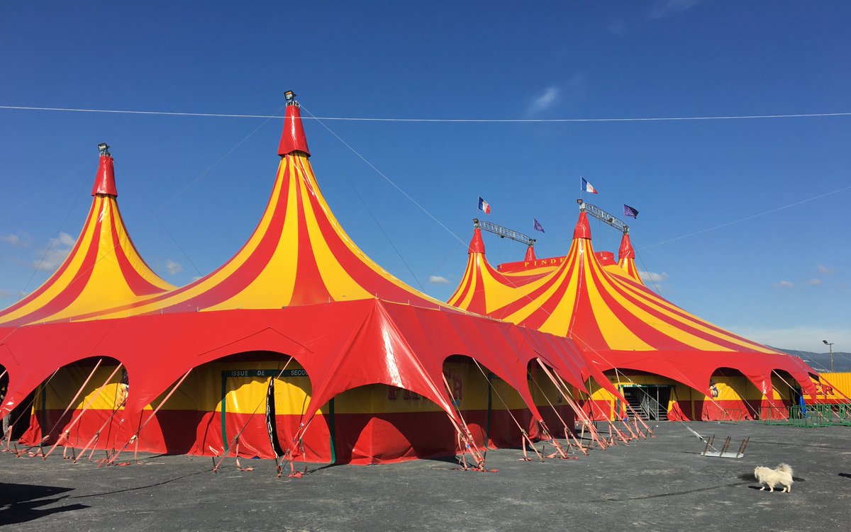 Cirque Pinder (@cirquepinder) on Twitter photo #CirquePinder est bien installé à <a href="/ClermontFd/">Clermont-Ferrand</a> au Cristal Parc, nous vous accueillons pour notre première séance ce soir à 19h30! #spectacle #CirquePinder est bien installé à <a href="/ClermontFd/">Clermont-Ferrand</a> au Cristal Parc, nous vous accueillons pour notre première séance ce soir à 19h30! #spectacle