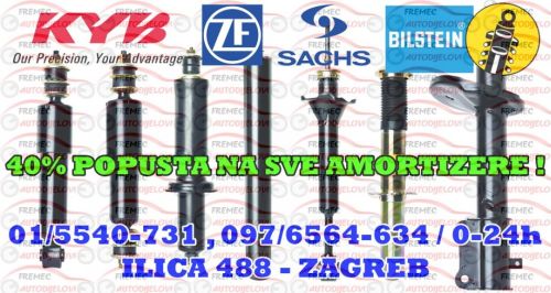AUTO CENTAR PAOLA / FREMEC AUTODIJELOVI - AKCIJA SVIH AMORTIZERA I OVJESA ! / 01/5540-731, 097/6564-634 - uvjerite se !