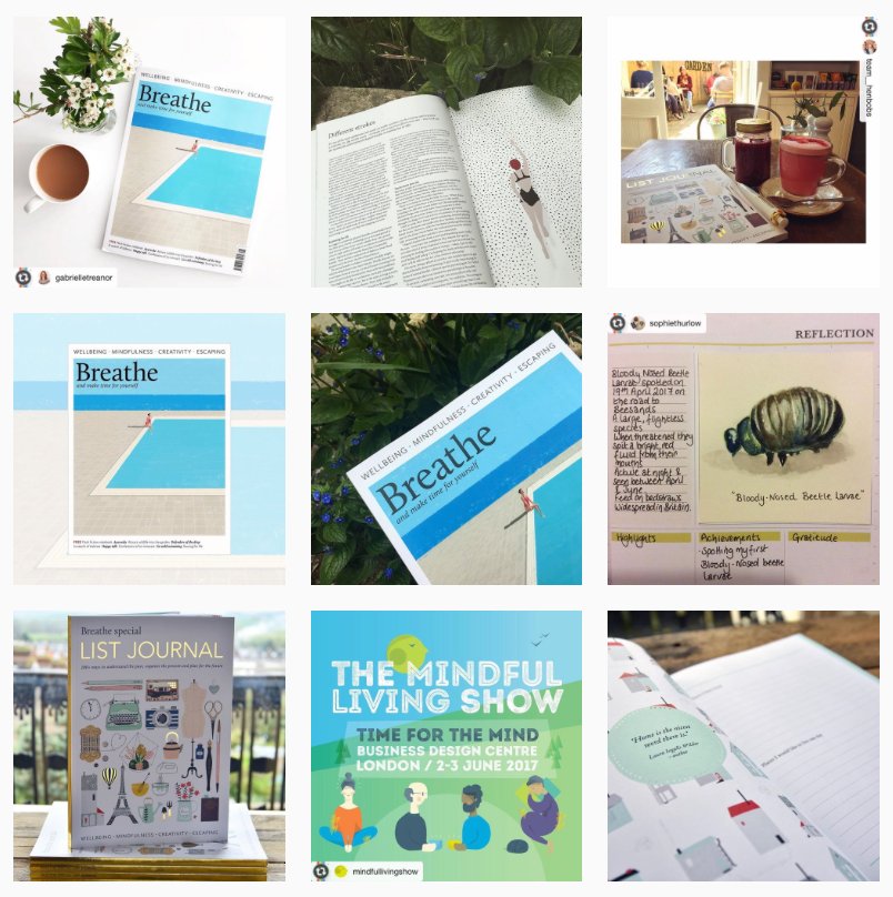 Follow Breathe magazine on Instagram for updates, news &amp; inspiration: instagram.com/justbreathemag… #mindfulness #wellbeing #breathemagazine
