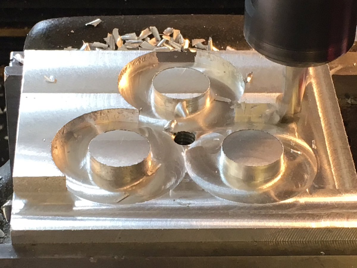 ostrandercasey's tweet photo. Patrick wrote his own programs and built his own fixture to hold the work #highschoolshopclass #spinners #LiverpoolLeads https://t.co/uakpUI7m5z
