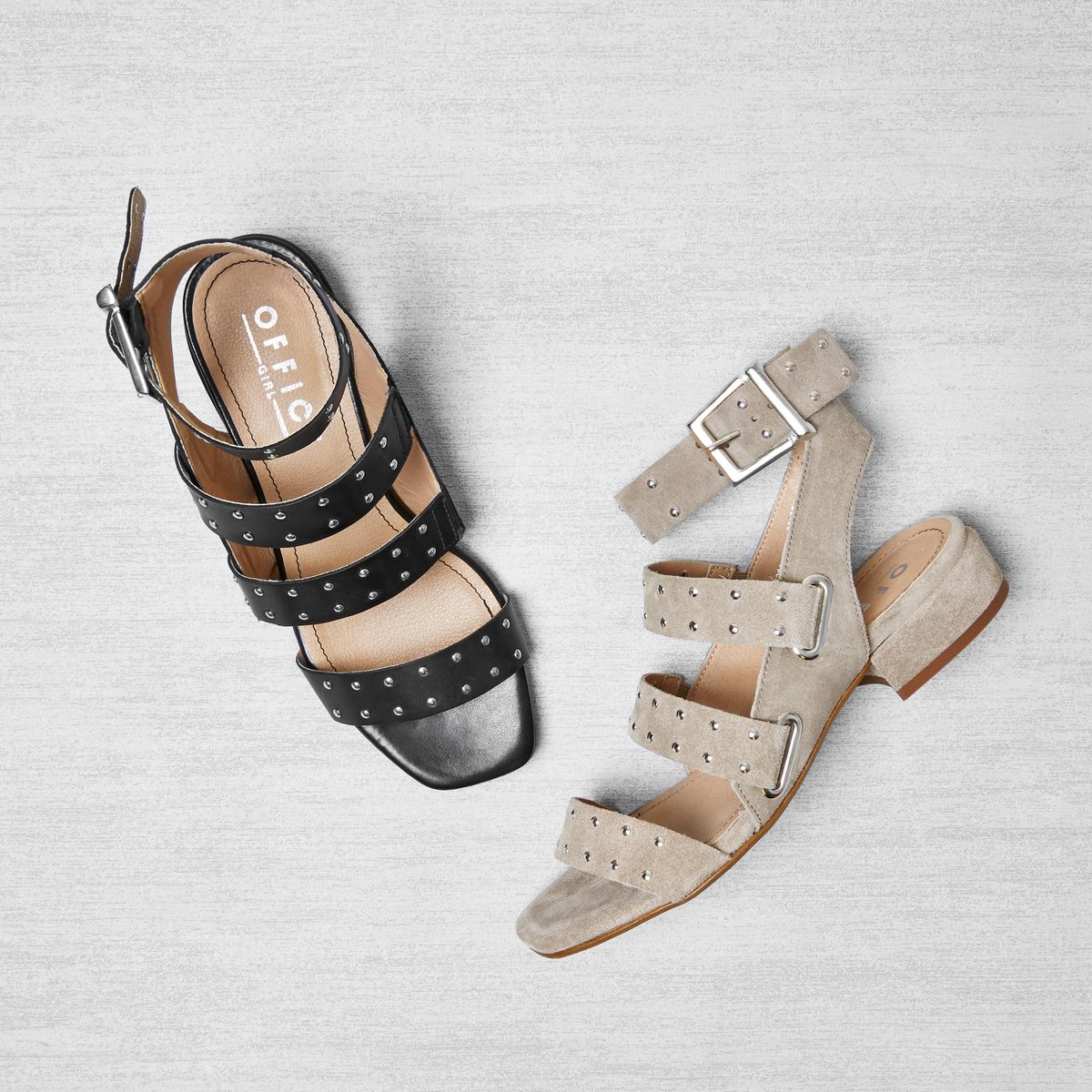 office studded sandals