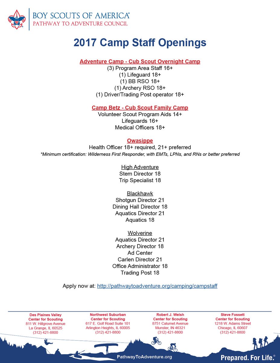 exploreacareer's tweet photo. Summer camp staff job opportunities. Please share with friends and family members today! https://t.co/lKzvtBHQNV