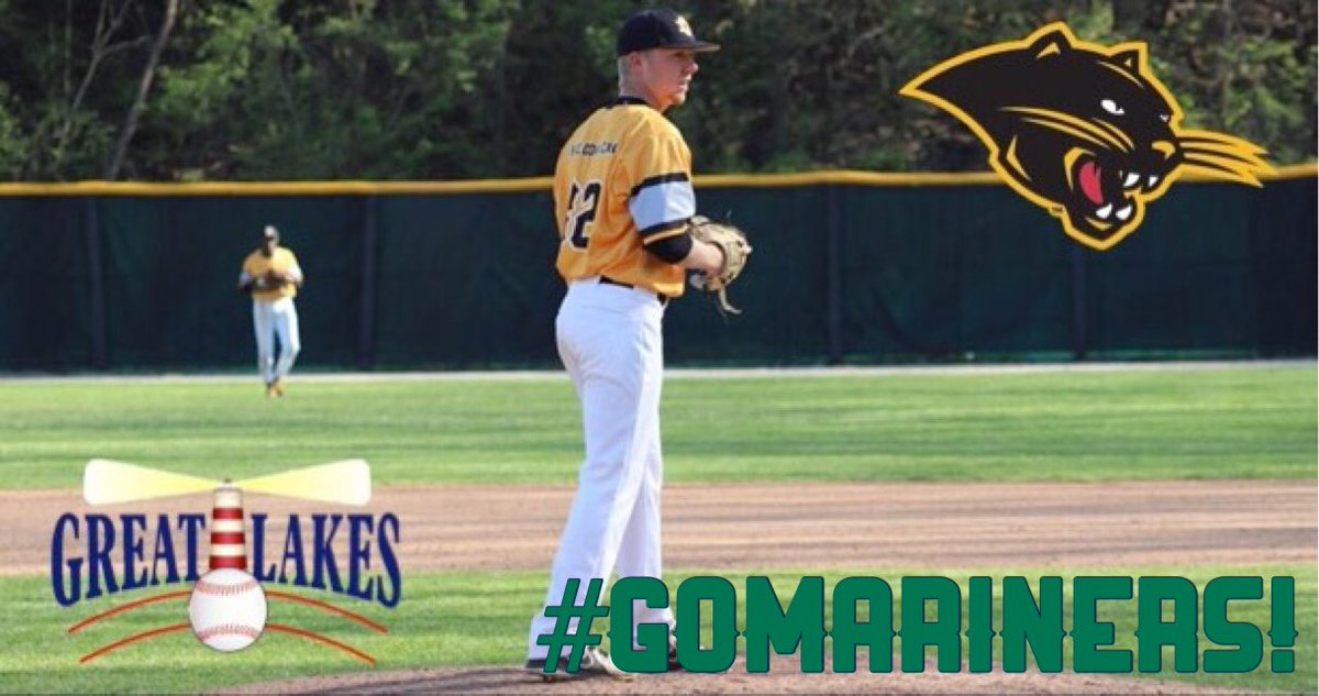 GLMariners's tweet photo. Coming to Celina this summer and wearing number 4 is @GSendelbach! The LHP joins us in 2017 from @ODUBaseball_! #GoMariners! https://t.co/fd7zoSIVuQ