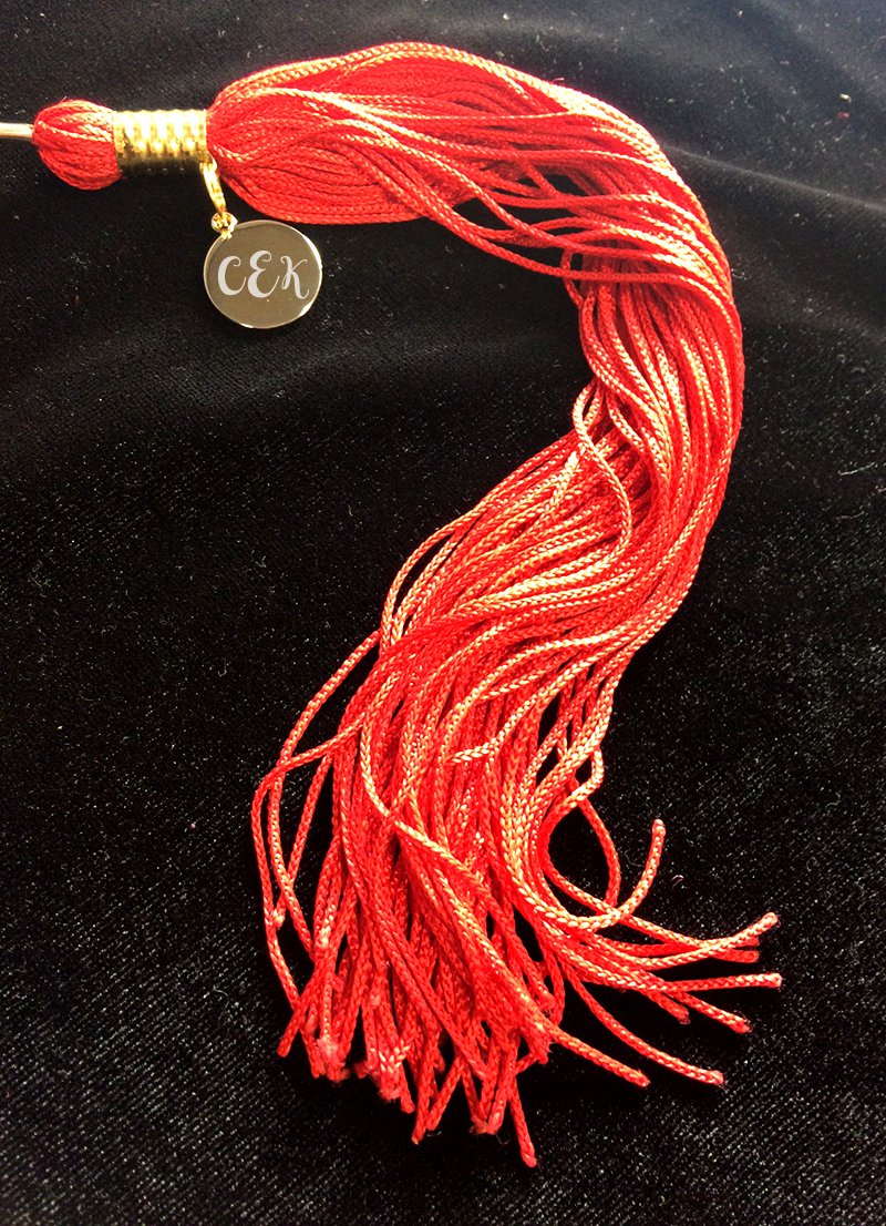 Expressedi's tweet image. Customize your tassel before the big day! Perfect sized charms for monograms &amp;amp; messages to make your graduation day truly unique! #Gradgifts