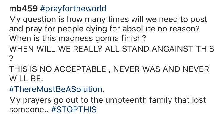 AnfieldRd96's tweet photo. Balotelli on Instagram. 

Truth. #ThereMustBeASolution https://t.co/8dum8a88Qc