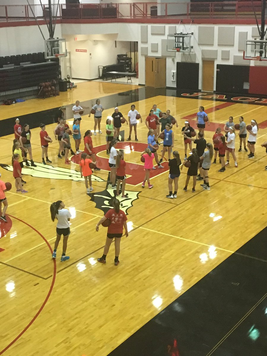 <a href="/TylerAbernathy3/">Tyler Abernathy</a> and the future of <a href="/JHSladybball/">Jackson Girls Bball</a> getting after it this morning.