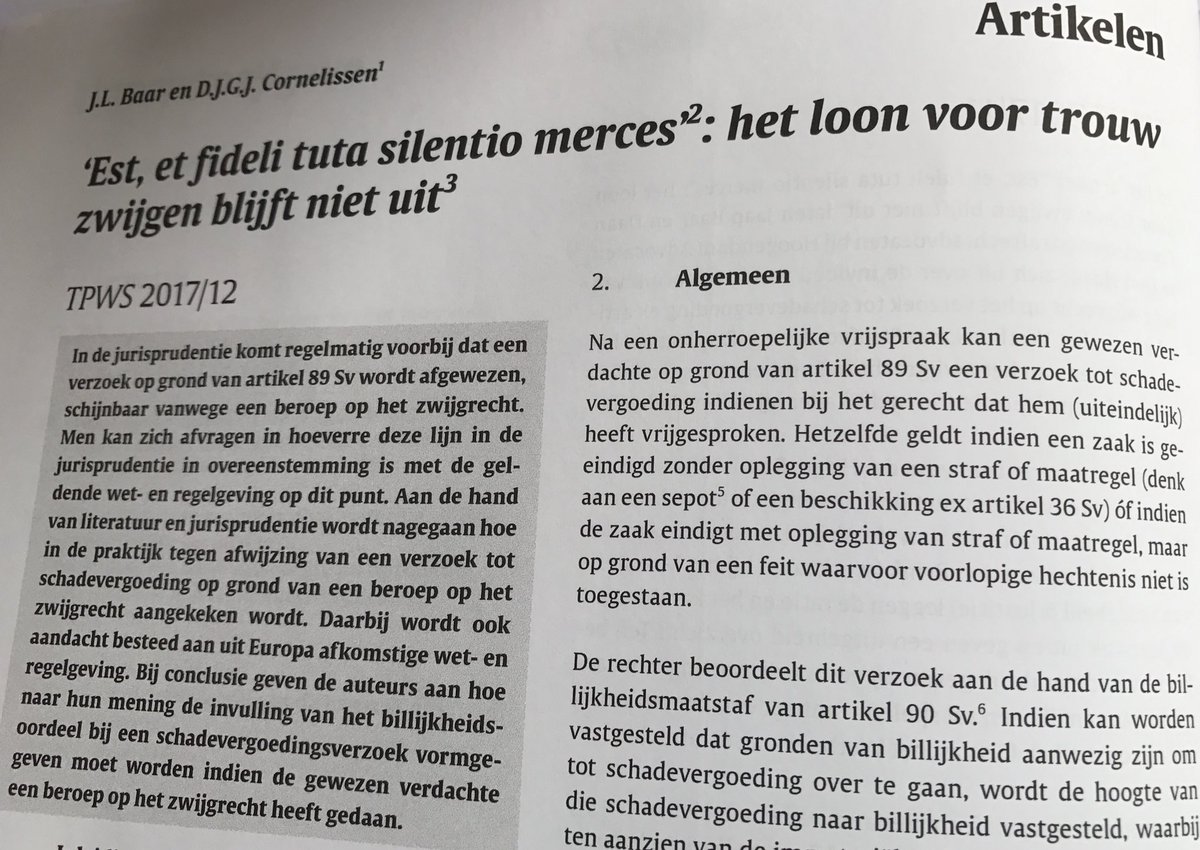 JaapBaar's tweet image. In ieder geval onze mooiste titel tot nu toe, al zeggen we het zelf @cornelisdaan @TPWS_Kluwer #TPWS 2017/12