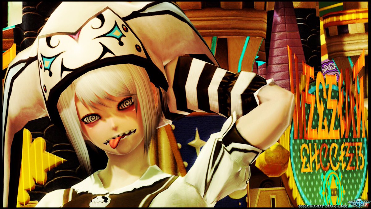 はくしorアルバ Sur Twitter ショタピエロ系アークス イラスト風メイクの下地に目のクマ神だからみんなやって フォロワーのアークスがrtしてくれてまだ見ぬアークスと繋がりたい メンテの日なのでssを貼る