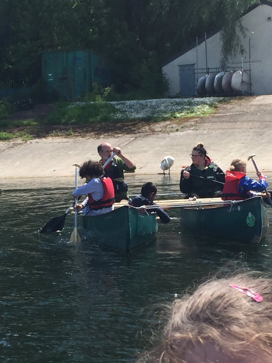 KCIndependent1's tweet photo. Canoeing was so much fun! We loved it! It was the first time on a boat for lots of us! 🛶 #GrangeMCR https://t.co/DD6Pwoz6kP