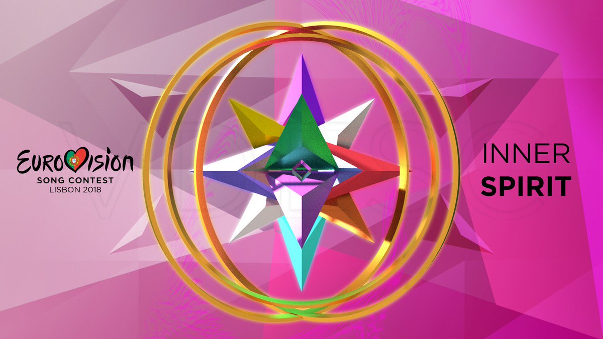 vDanDesign's tweet photo. Presenting: My logo, title and stage design for #Eurovision 2018 in Lisbon, Portugal. What do you think? #ESC2018 #Lisbon2018 https://t.co/REQbHneGSc